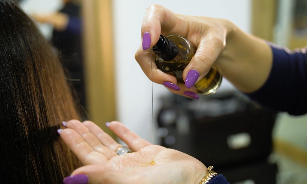 prikaz ulja za zaštitu od toplote